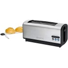 Tostadora INOX Ranuras anchas Clatronic TA 3687