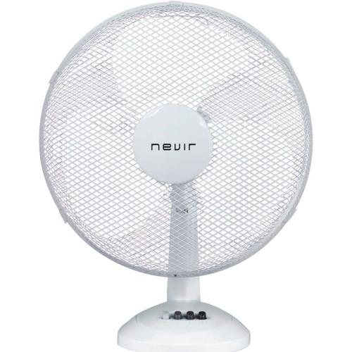 Ventilador de mesa Nevir Aspas Blancas