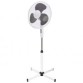 Ventilador de Pie Blanco y Gris 4 aspas