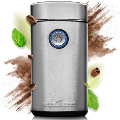 Molinillo de café eléctrico ProfiCook PC-KSW 1216 carcasa de acero inoxidable