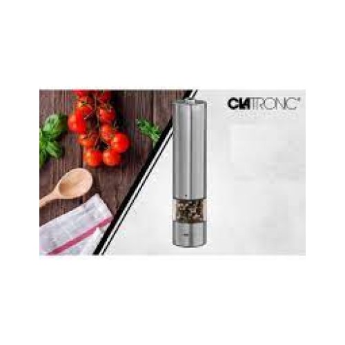 Molinillo sal/pimienta eléctrico Clatronic PSM 3004 N acero inoxidable