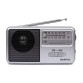 RADIO SANYO KS102 C/Altavoz Plata