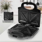 Sandwichera Clatronic ST 3778 negro/acero inoxidable